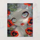 "Giftige Schönheiten III: Opium Poppy" Postkarte (Vorderseite)