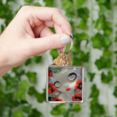"Giftige Schönheiten III: Schlafmohn-" Schlüsselanhänger (Hand)