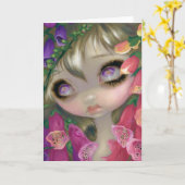 "Giftige Schönheiten IX:  Fingerhut-" Gruß-Karte Karte (Gelbe Blume)