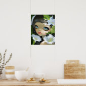 Giftige Schönheiten V : Datura Art Print Fee Poster (Küche)