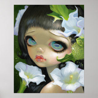 Giftige Schönheiten V : Datura Art Print Fee Poster
