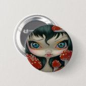 "Giftige Schönheiten VI: Fliegen-Blätterpilz-" Button (Vorne & Hinten)