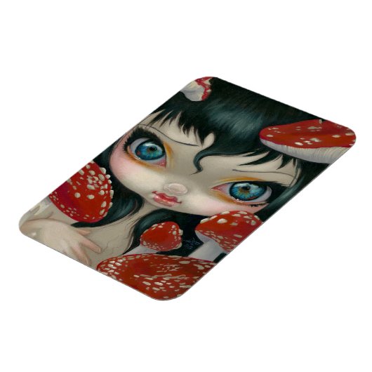 "Giftige Schönheiten VI: Fly Agaric" Flex Magnet (Linke Seite)