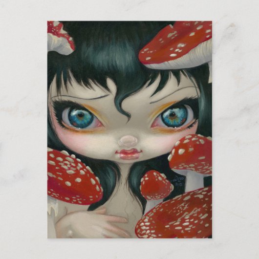 "Giftige Schönheiten VI: Fly Agaric" Postkarte (Vorderseite)