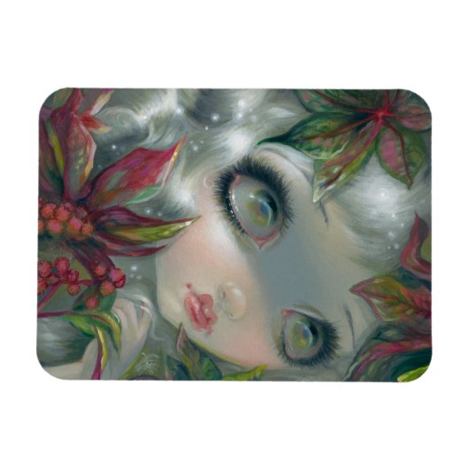 "Giftige Schönheiten VIII: Castor Bean" Flex Magne Magnet (Horizontal)