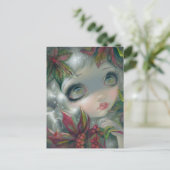 "Giftige Schönheiten VIII: Castor Bean" Postkarte (Stehend Vorderseite)