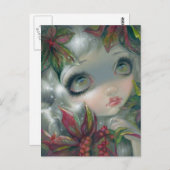 "Giftige Schönheiten VIII: Castor Bean" Postkarte (Vorne/Hinten)