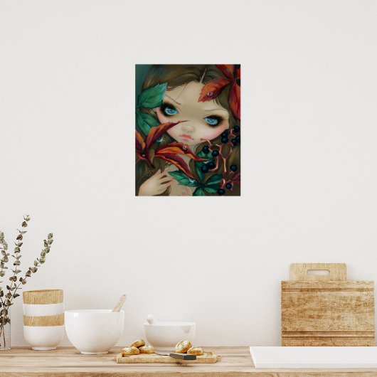 Giftige Schönheiten X: Virginia Strampler ART PRIN Poster (Küche)