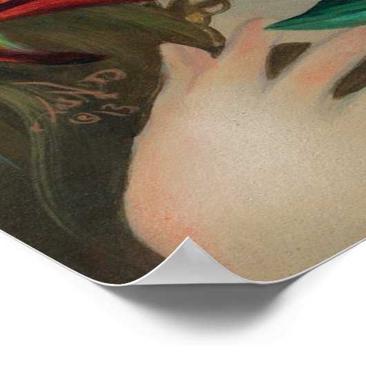 Giftige Schönheiten X: Virginia Strampler ART PRIN Poster (Ecke)