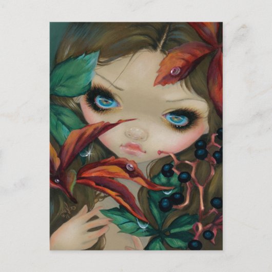 "Giftige Schönheiten X: Virginia Strampler" Postka Postkarte (Vorderseite)