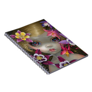 "Giftige Schönheiten XIII: Columbine" Notizbuch Notizblock