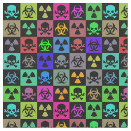 Giftige Skulls punk Art Stoff