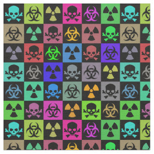 Giftige Skulls punk Art Stoff