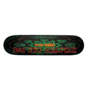 GIFTIGE SPINNEN SKATEBOARD