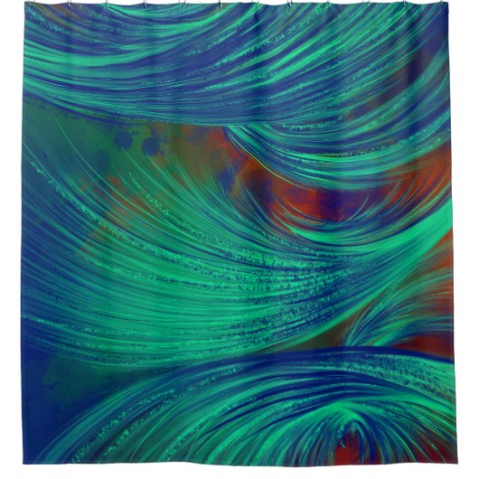 Giftiger Dschungel Duschvorhang (Vorderseite)