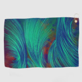 Giftiger Dschungel Golfhandtuch (Horizontal)