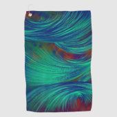 Giftiger Dschungel Golfhandtuch (Vorderseite)