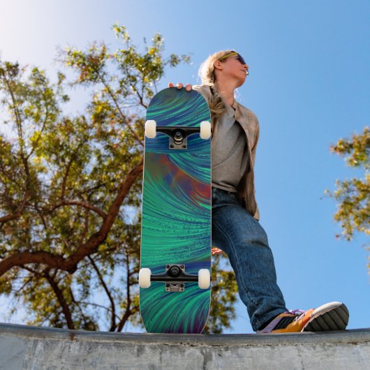 Giftiger Dschungel Skateboard (Außen 1)