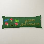 Giftiger Halloween-Wald Custom Seitenschläferkissen (Rückseite)