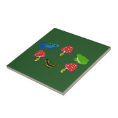 Giftiger Halloween-Wald Fliese (Seite)