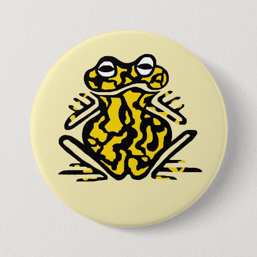 Giftiger Korroboree Frog - Aussie Wildlife - Button (Vorderseite)