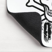Giftiger Schädel Mousepad (Ecke)