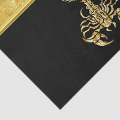 Giftiger Scorpion, sehr giftiges Insekt Seidenpapier (Ausschnitt)