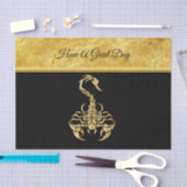 Giftiger Scorpion, sehr giftiges Insekt Seidenpapier (Handwerk)