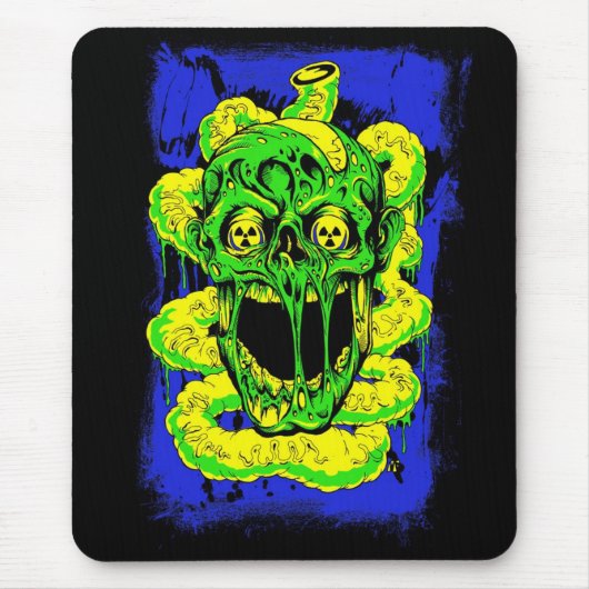 Giftiger Zombie Mousepad (Vorne)