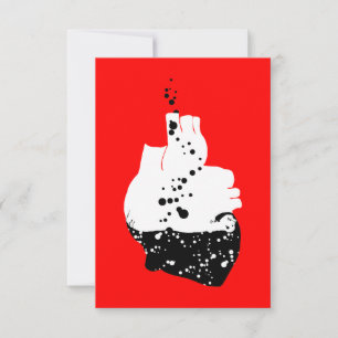 giftiges Herz Einladung