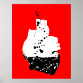 giftiges Herz Poster (Vorne)