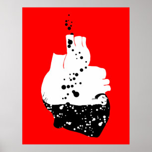 giftiges Herz Poster