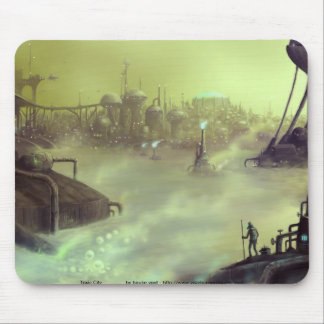 giftiges Stadt mousepad