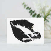 Giftlippen Einladung (Stehend Vorderseite)