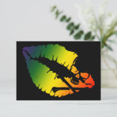 Giftlippen Einladung (Stehend Vorderseite)