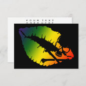 Giftlippen Einladung (Vorne/Hinten)