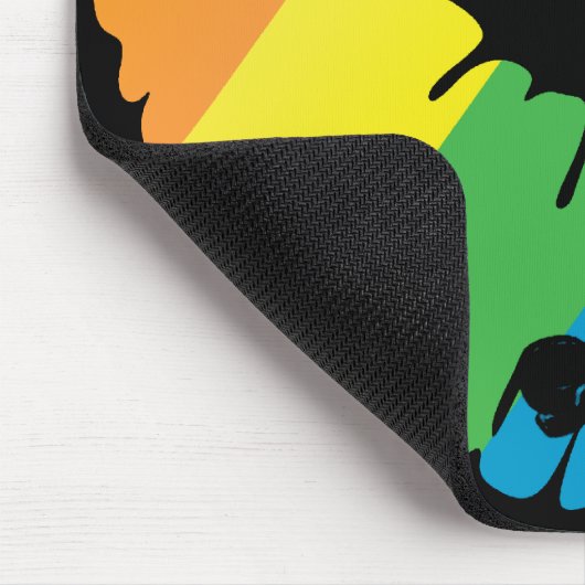 Giftlippen Mousepad (Ecke)