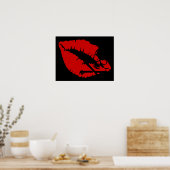 Giftlippen Poster (Küche)