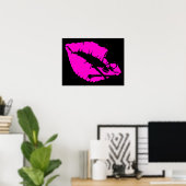 Giftlippen Poster (Heimbüro)