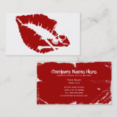 Giftlippen Visitenkarte (Vorne/Hinten)