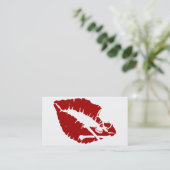 Giftlippen Visitenkarte (Stehend Vorderseite)