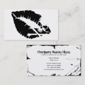 Giftlippen Visitenkarte (Vorne/Hinten)