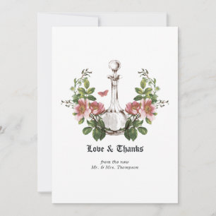 Giftlotion Halloween Gothic Dankeskarte