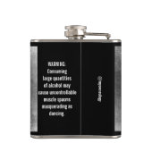 Giftmarke Flachmann (Rückseite)