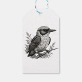 Giftmarken für gefährdete Vögel Geschenkanhänger (Rückseite)