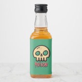 Giftmittel Alkoholflaschenetikett (Vorderseite)