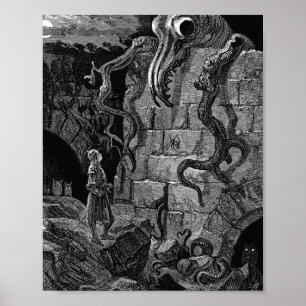 Giftmonster von Gustave Dore Poster