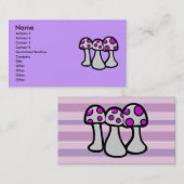 Giftmushroom-Visitenkarten Visitenkarte (Vorne/Hinten)