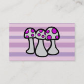 Giftmushroom-Visitenkarten Visitenkarte (Rückseite)