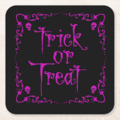 Giftpapier Untersetzer Poison Purple Trick or Trea (Vorderseite)